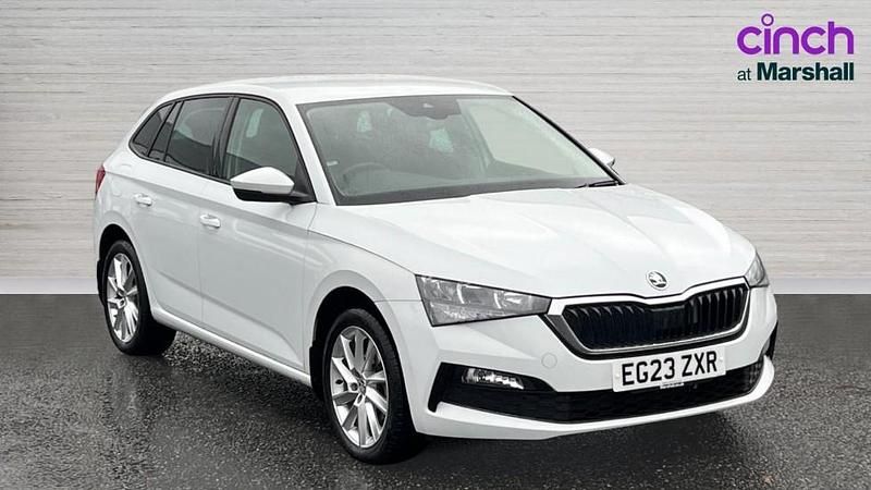 Used Skoda Scala Monte Carlo 110 HP (80 kW) 2023 White Hatchback