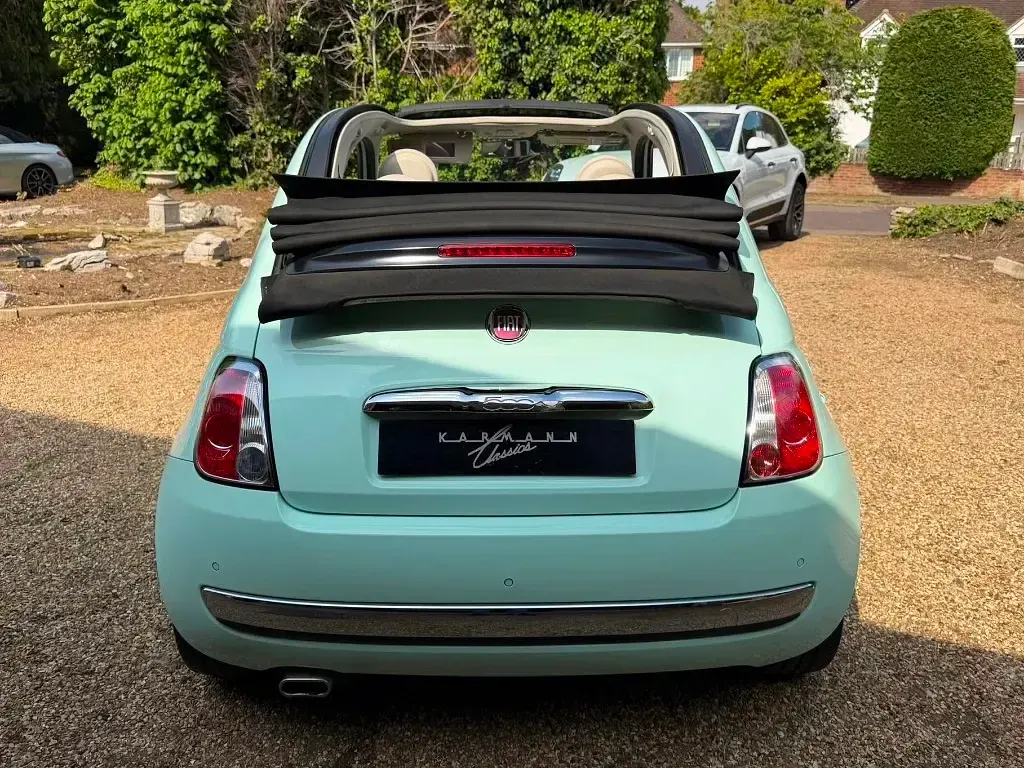 Used Fiat 500 2014 Green Cabriolet