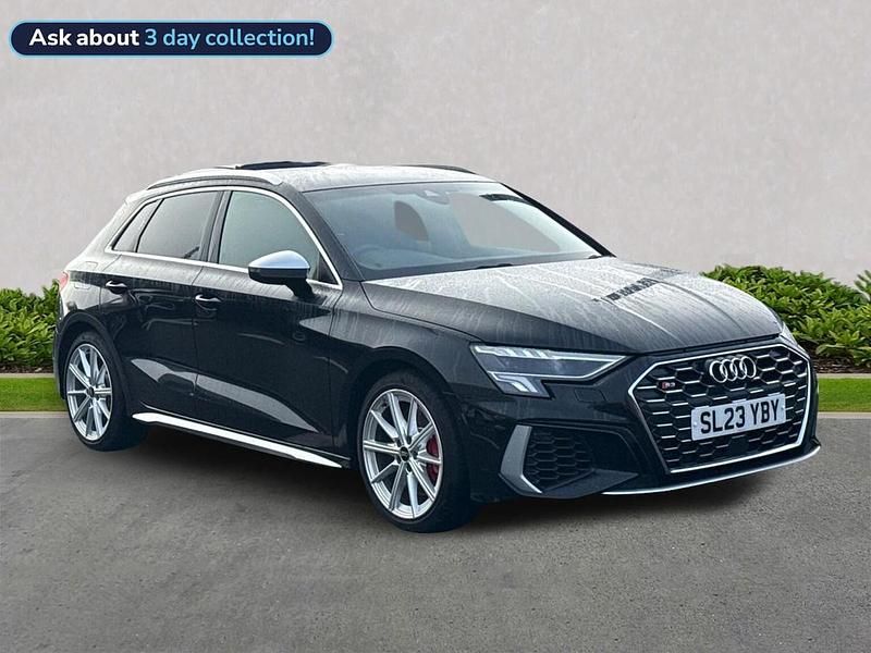 Used Audi S3 Sportback Comfort 310 HP (228 kW) 2023 Black Hatchback