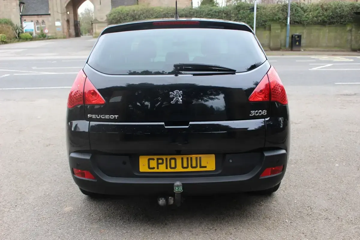 Used Peugeot 3008 Sport 112 HP (82 kW) 2010 Black Estate