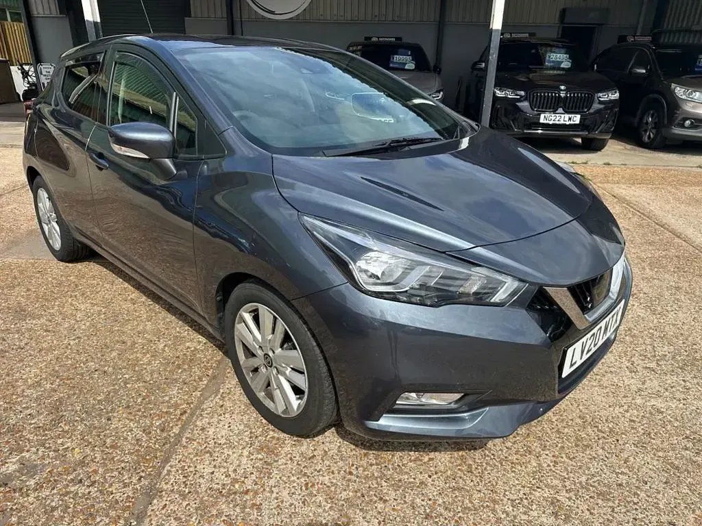 Used Nissan Micra Acenta 100 HP (73 kW) 2020 Grey Hatchback