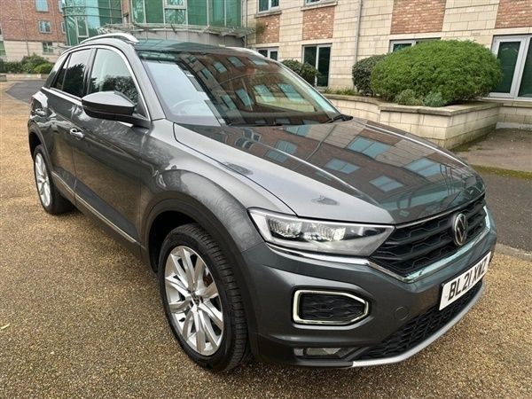 Grey Used 2021 VW T-Roc SEL SUV | £15,495 (Fair price) - Image 1/1