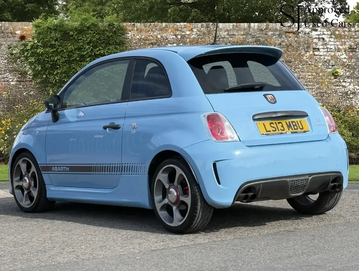 Usado Abarth 595 Competizione 160 CV (117 kW) 2013 Azul Utilitario