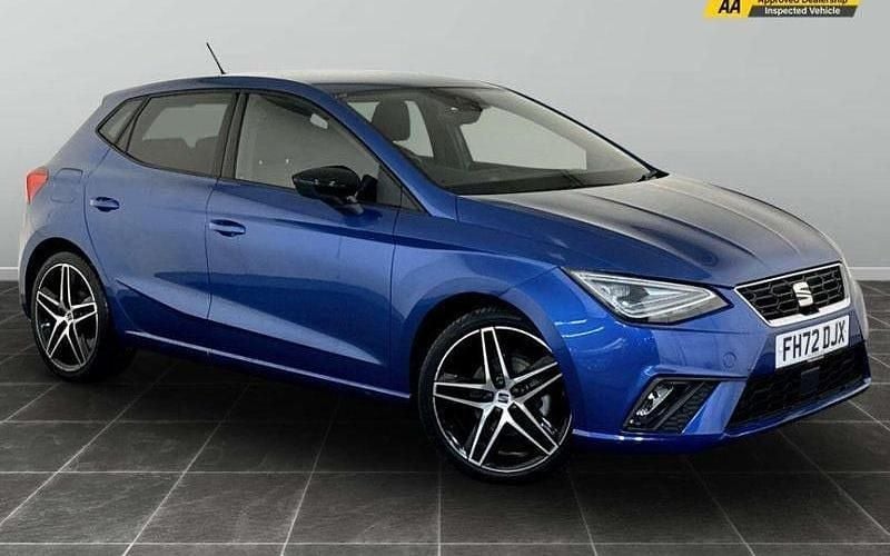 Blue Used 2022 Seat Ibiza FR Hatchback | £13,695 (Good price) - Image 1/2