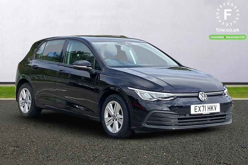Black Used 2021 VW Golf VIII Life Hatchback | £17,399 (Good price) - Image 1/4