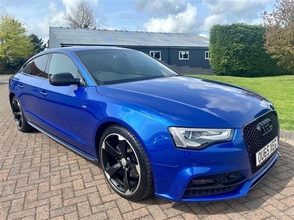 Blue Used 2015 Audi A5 Sportback Black Edition Hatchback | £10,999 (Fair price) - Image 1/1