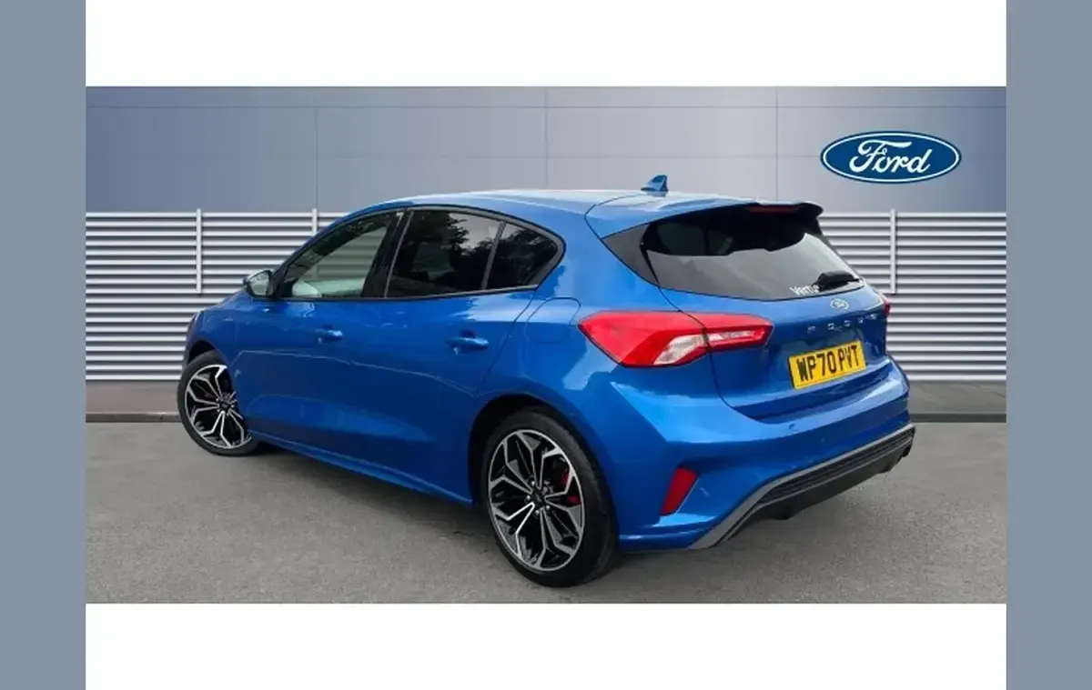 Used Ford Focus ST-Line X 120 HP (88 kW) 2020 Blue Hatchback