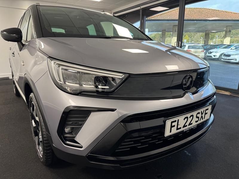 Used Vauxhall Crossland Ultimate 130 HP (95 kW) 2022 Grey SUV