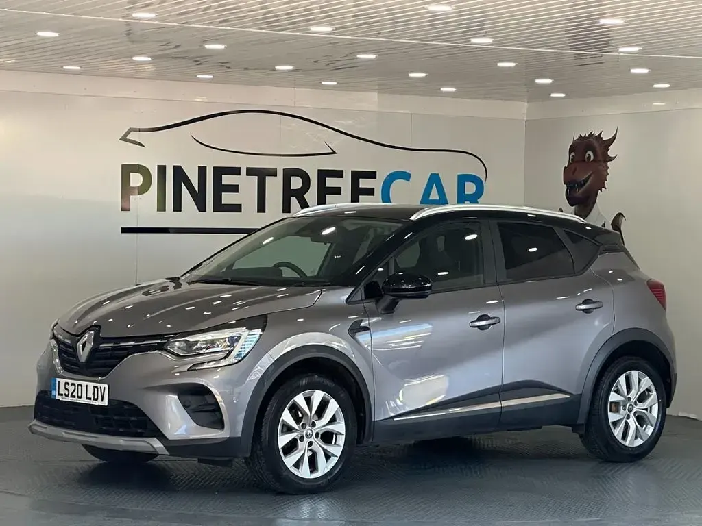 Used Renault Captur Iconic 100 HP (73 kW) 2020 Grey/black SUV