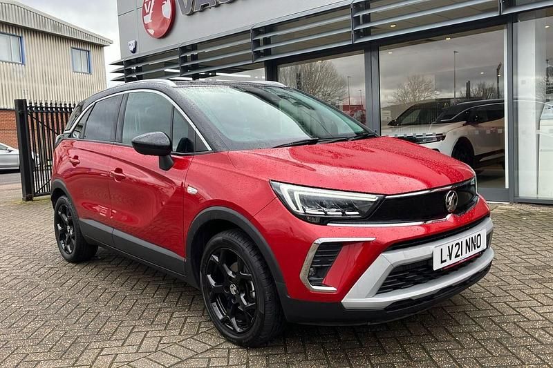 Used Vauxhall Crossland SRi 130 HP (95 kW) 2021 Red SUV