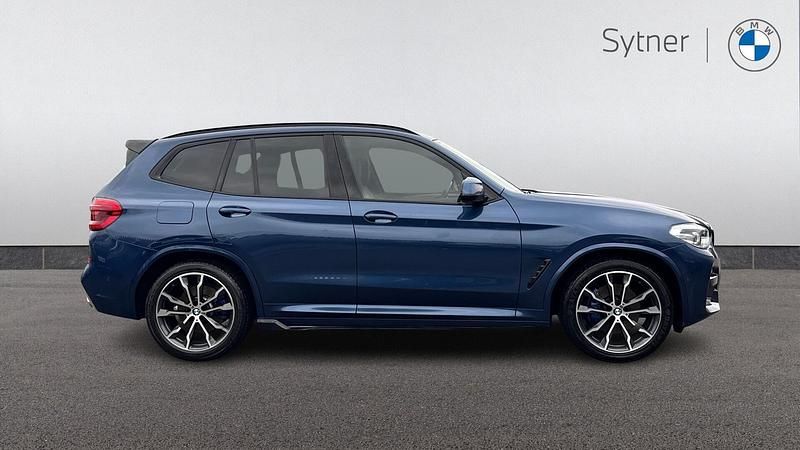 Used BMW X3 M Sport 261 HP (191 kW) 2019 Blue SUV