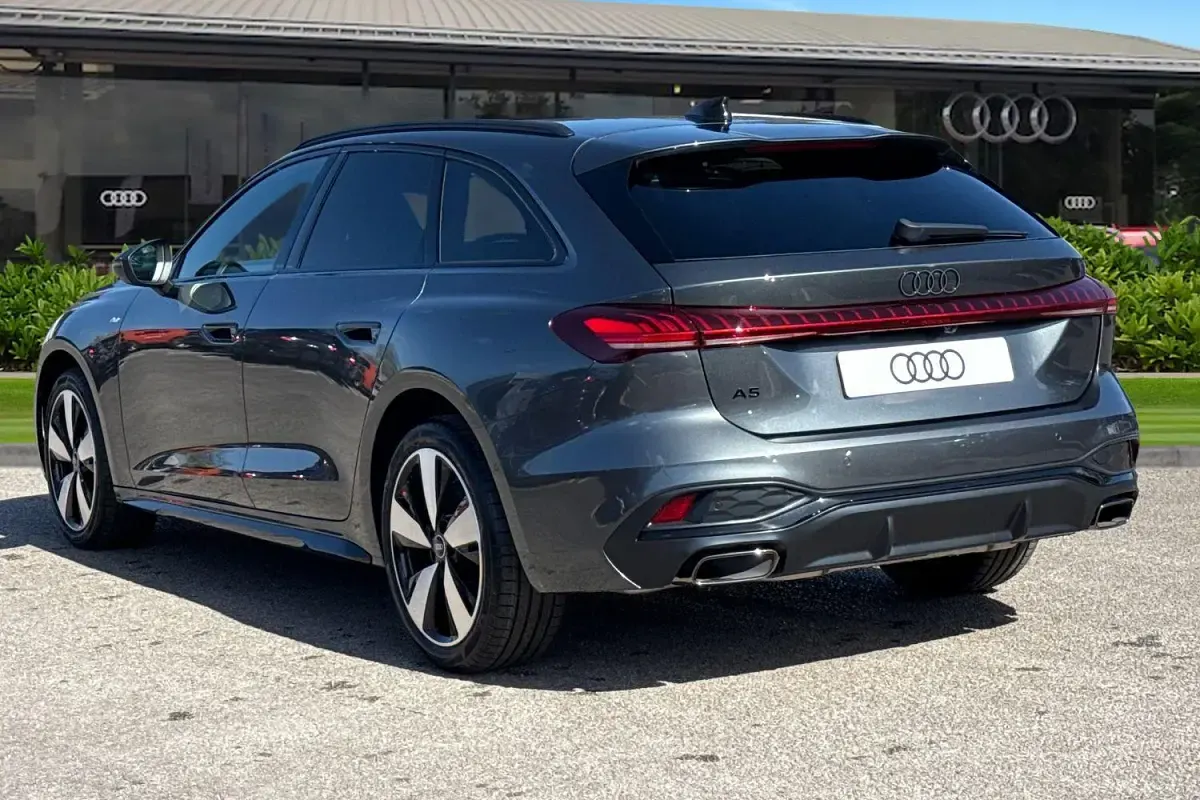 New Audi A5 Black Edition 2026 Grey Estate