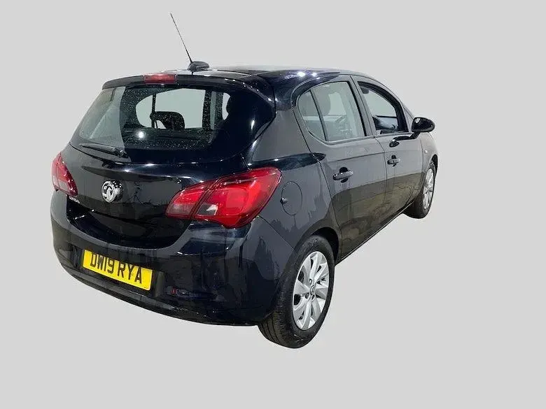Used Vauxhall Corsa Design Edition 89 HP (65 kW) 2019 Black Hatchback