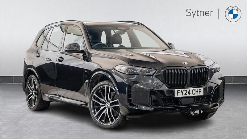 Black sapphire Used 2024 BMW X5 M Sport SUV | £62,500 (A bit pricey) - Image 1/4