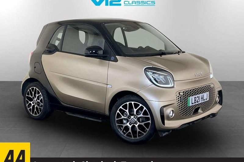 Used Smart ForTwo Electric Drive Prime Exclusive 60 kW (82 HP) 2021 Gold Coupe