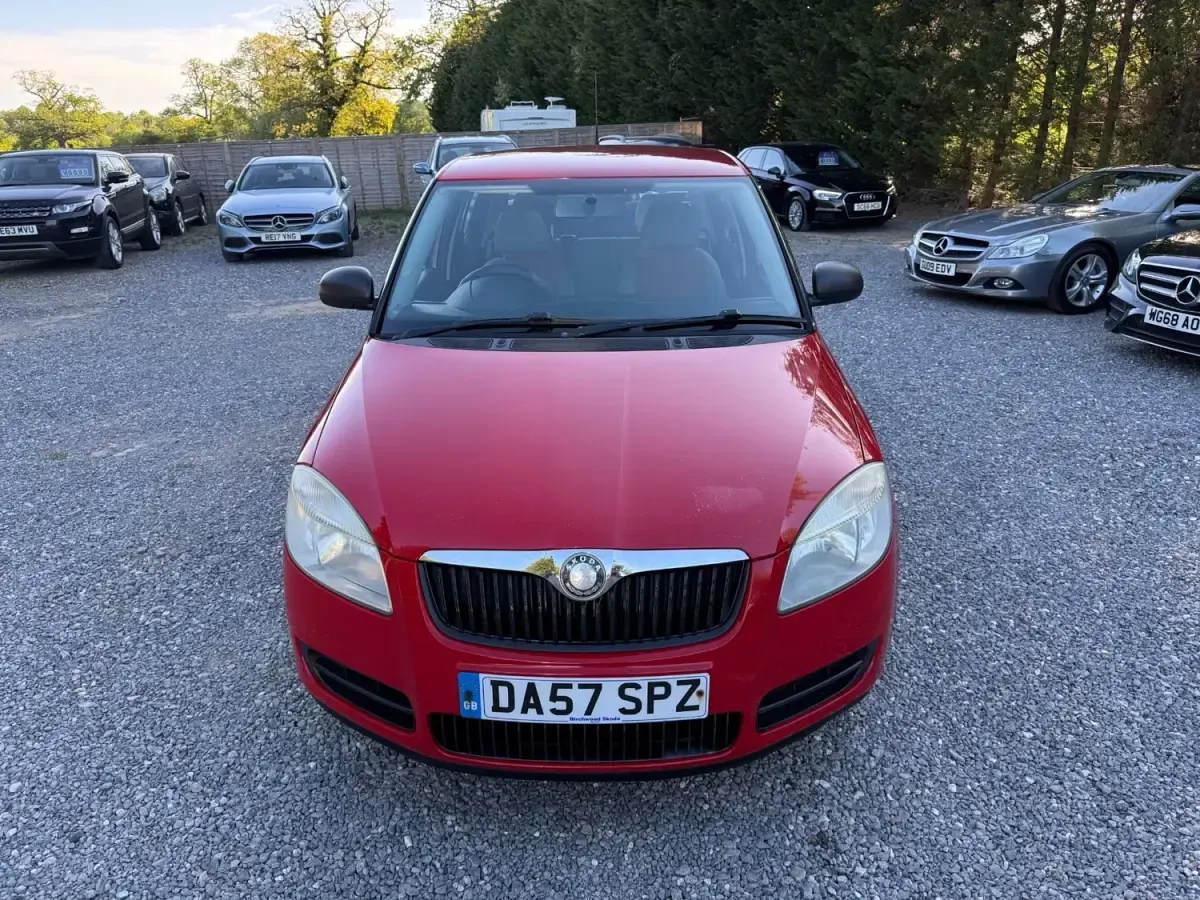 Used Skoda Fabia 2007 Red Hatchback