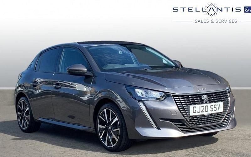 Grey Used 2020 Peugeot 208 Allure Hatchback | £11,446 (Fair price) - Image 1/4
