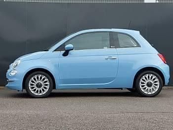 Second-hand Fiat 500 Lounge 69 CP (50 kW) 2016 Albastru Hatchback