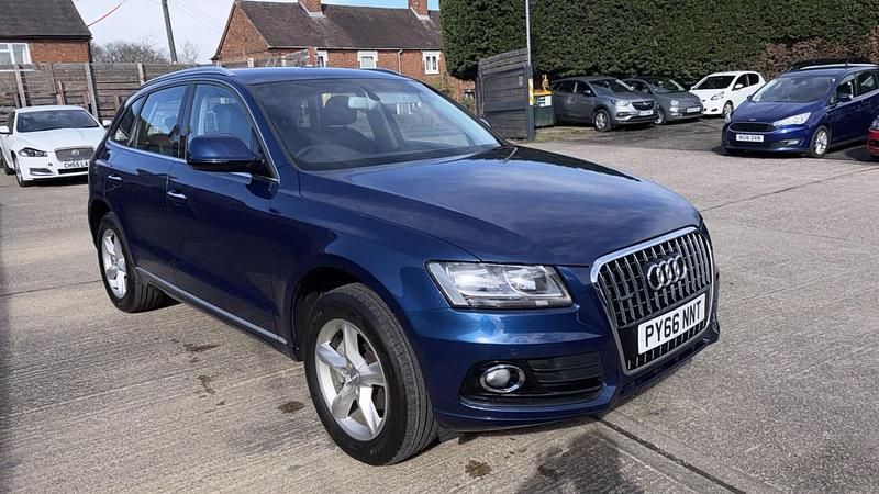 Used Audi Q5 S-line plus 150 HP (110 kW) 2016 Blue SUV