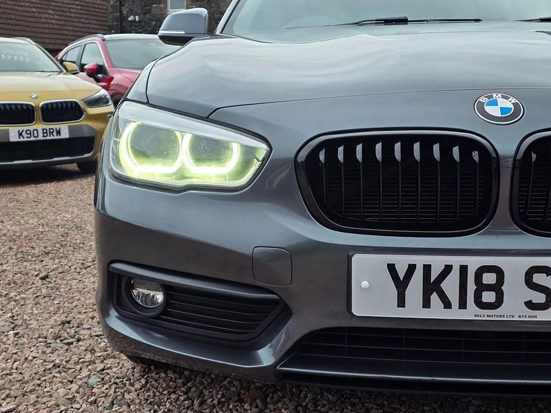 Used BMW 116 Comfort Edition 116 HP (85 kW) 2018 Grey Hatchback