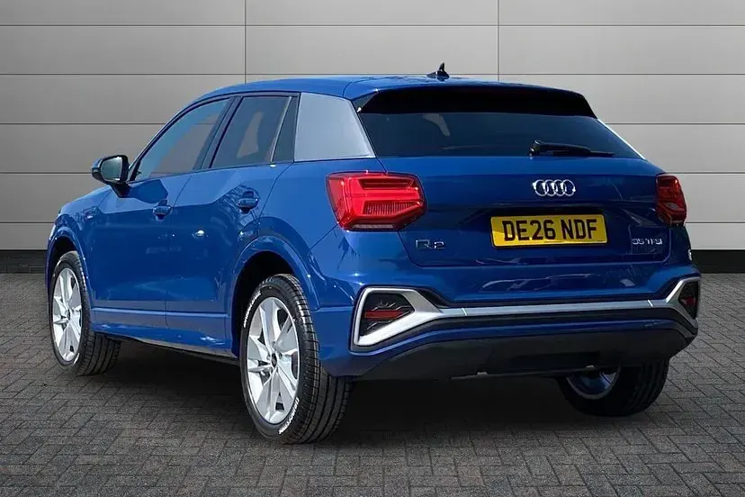 New Audi Q2 S-Line 150 HP (110 kW) 2026 Ascari blue SUV