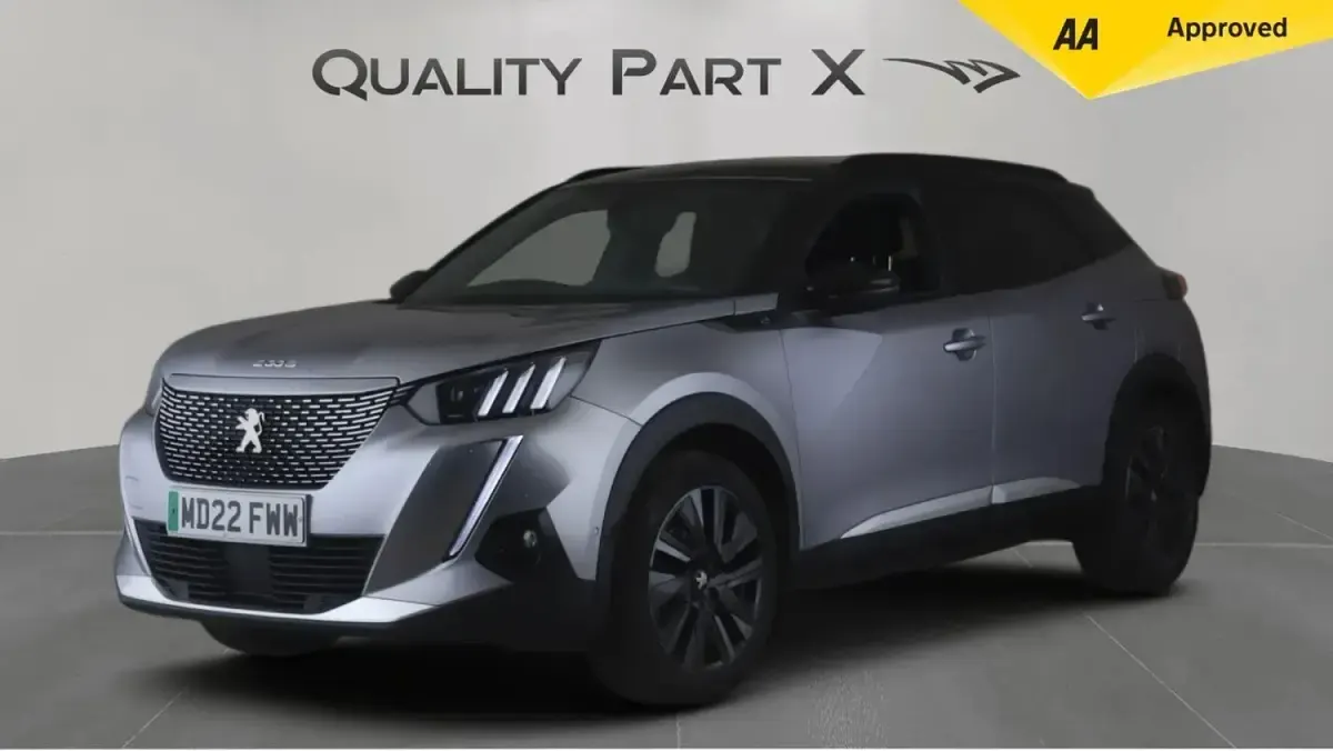 Used Peugeot e-2008 Premium 100 kW (136 HP) 2022 Grey SUV