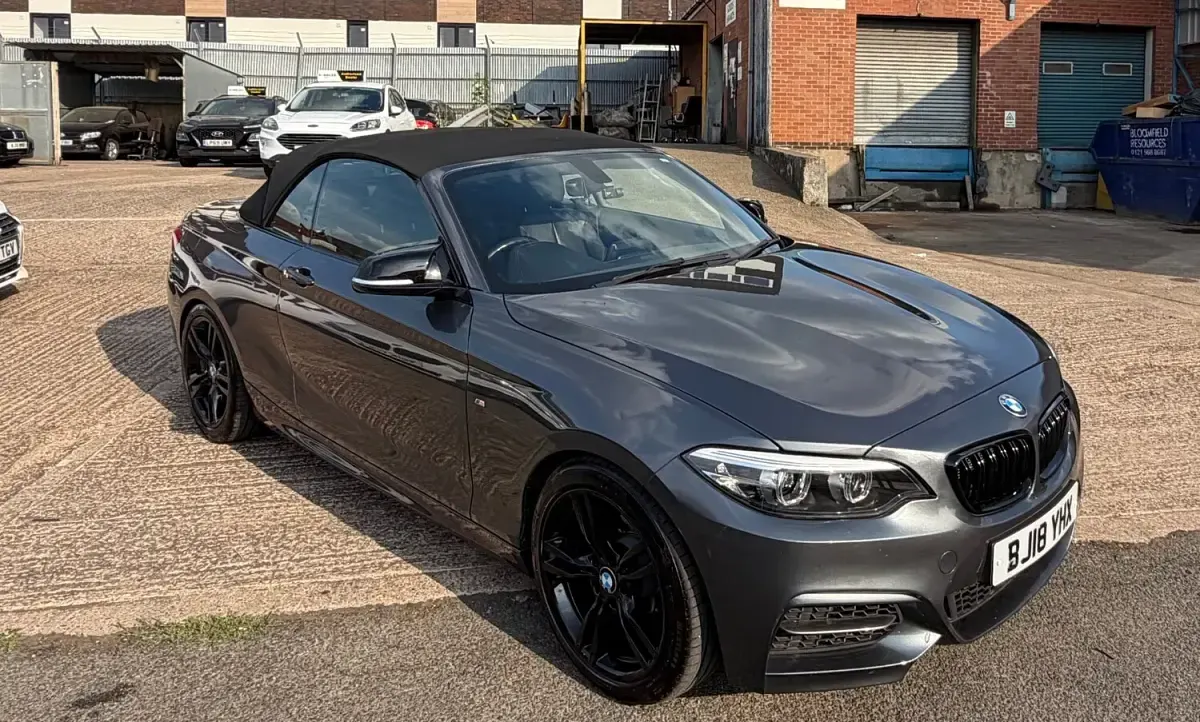 Used BMW 218 M Sport 2018 Grey Cabriolet