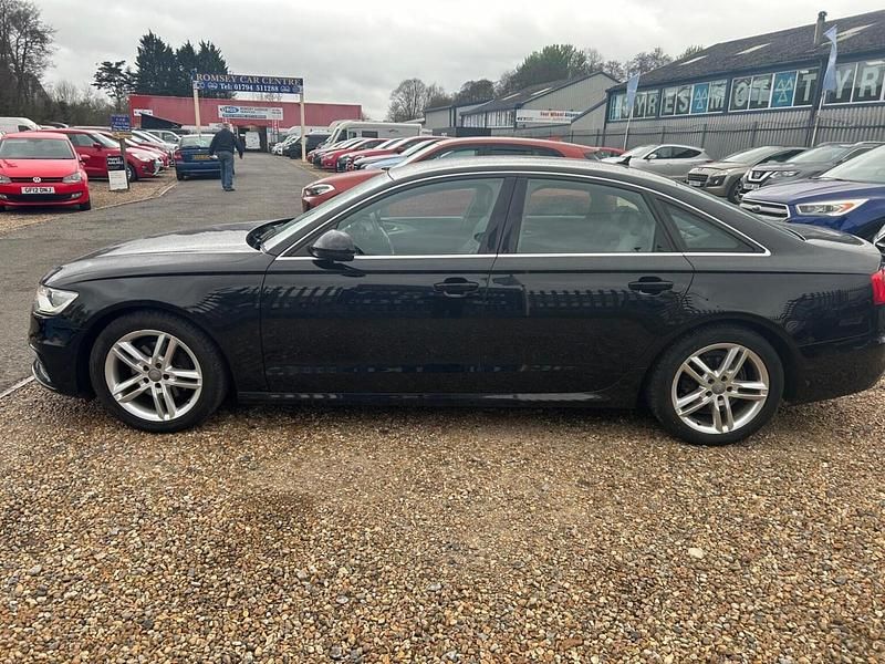 Used Audi A6 S-Line 2014 Black Sedan