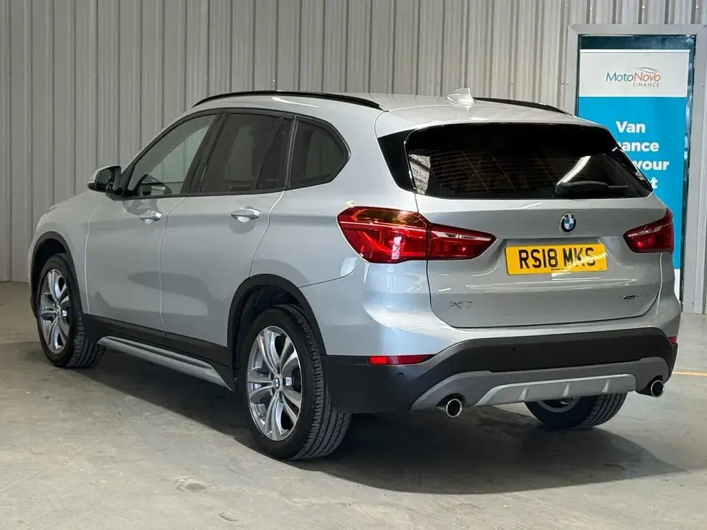 Used BMW X1 Sport Line 190 HP (139 kW) 2018 Silver SUV