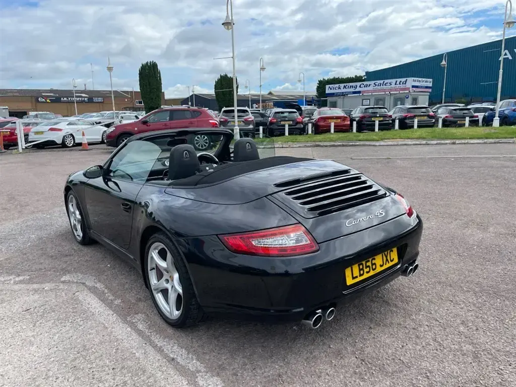 Used Porsche 911 350 HP (257 kW) 2006 Black Cabriolet