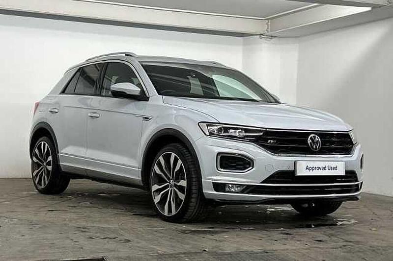 Silver Used 2021 VW T-Roc R-line SUV | £18,295 (Good price) - Image 1/4