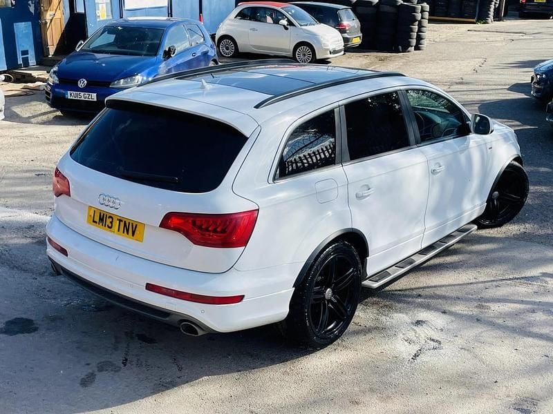 Used Audi Q7 S-line plus 245 HP (180 kW) 2013 White SUV