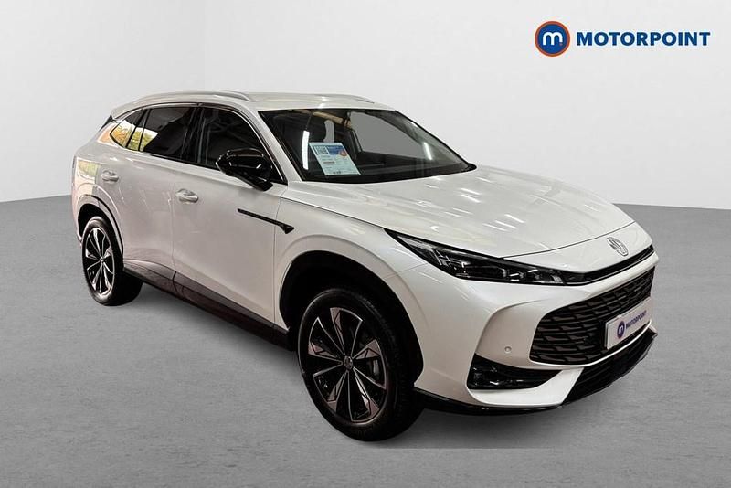 White Used 2025 MG HS Trophy SUV | £22,699 (Expensive) - Image 1/4