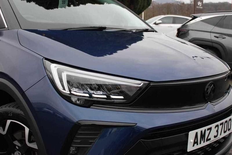 Used Vauxhall Crossland Ultimate 108 HP (79 kW) 2023 Blue SUV