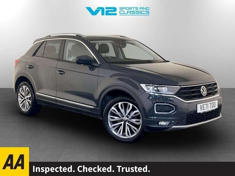 Grey Used 2021 VW T-Roc SEL SUV | £13,895 (Fair price) - Image 1/2
