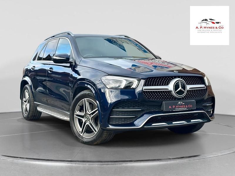 Blue Used 2019 Mercedes GLE300 AMG line SUV | £32,650 (Fair price) - Image 1/4