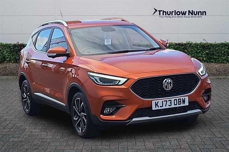 Used MG ZS Exclusive 111 HP (81 kW) 2024 Orange SUV
