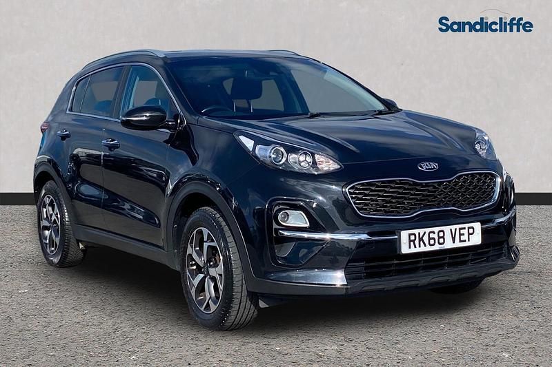 Used Kia Sportage 177 HP (130 kW) 2018 Black SUV