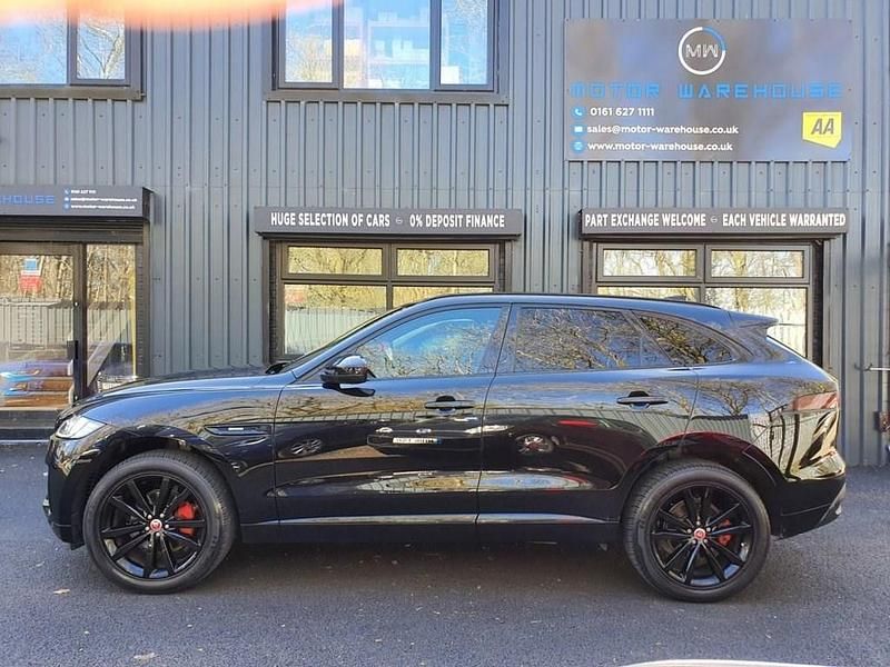 Used Jaguar F-Pace R-Sport 180 HP (132 kW) 2018 Black SUV