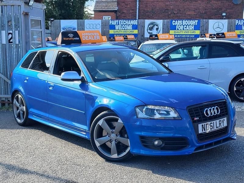 Used Audi S3 Sportback Black Edition 265 HP (194 kW) 2012 Blue Hatchback