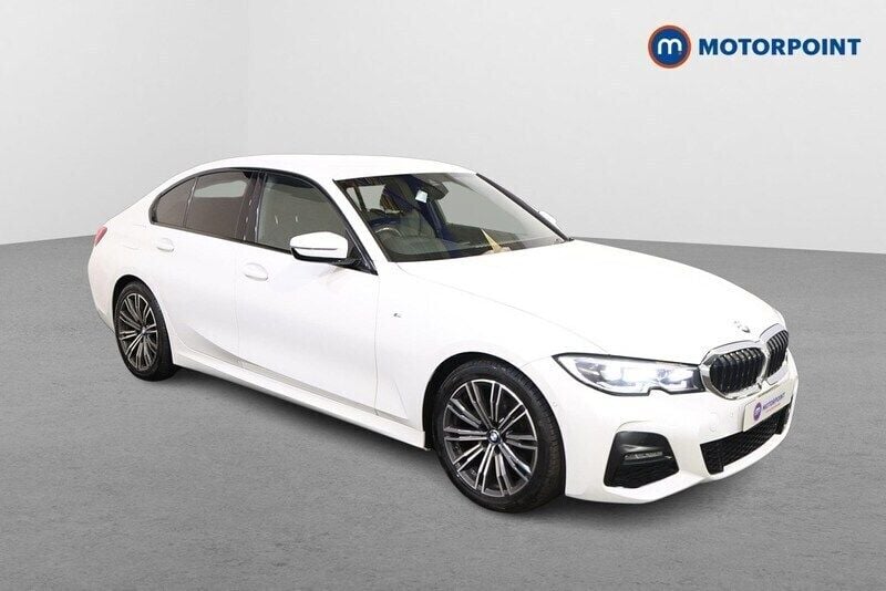 White Used 2021 BMW 318 M Sport Sedan | £19,049 (Good price) - Image 1/4