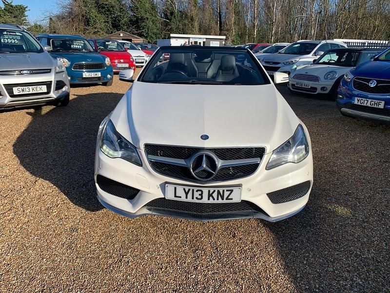 Used Mercedes E250 AMG 2013 White Cabriolet