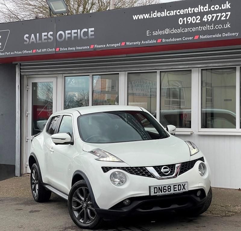 Used Nissan Juke Tekna 117 HP (86 kW) 2018 White SUV