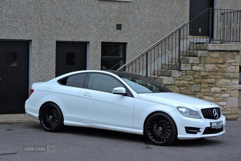 White Used 2014 Mercedes C250 AMG Coupe | £8,900 (Fair price) - Image 1/1