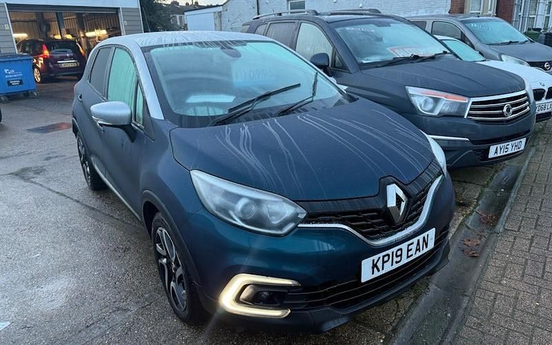 Gebraucht Renault Captur Iconic 90 PS (66 kW) 2019 Blau SUV