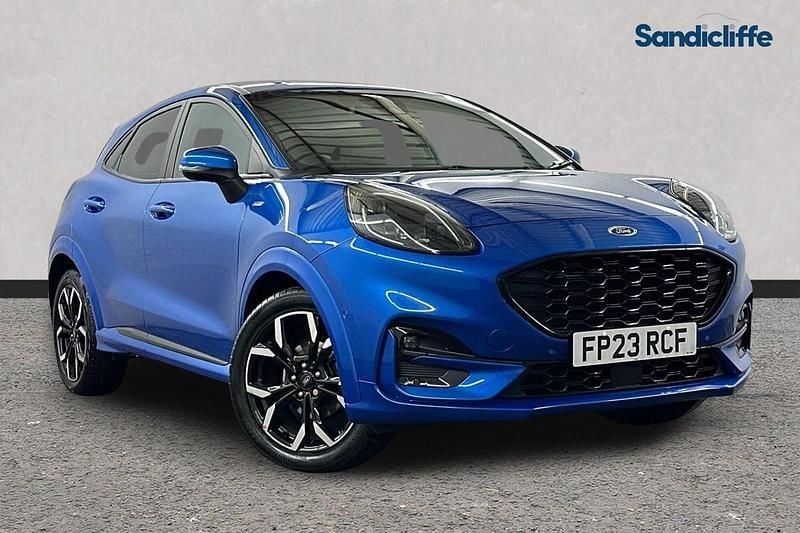 Blue Used 2023 Ford Puma ST-Line X Hatchback | £14,750 (Fair price) - Image 1/4