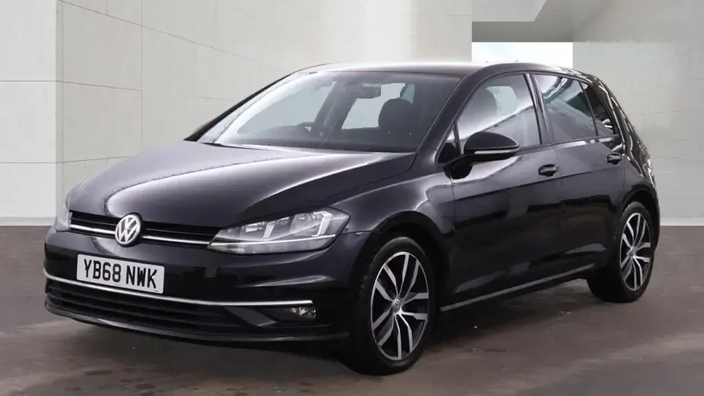 Used VW Golf VII GT 115 HP (84 kW) 2018 Black Hatchback