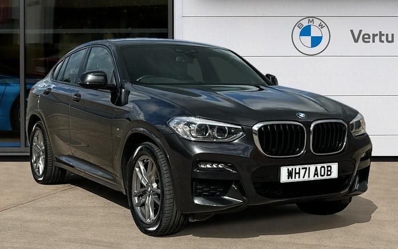 Grey Used 2021 BMW X4 M Sport SUV | £31,466 (Fair price) - Image 1/4