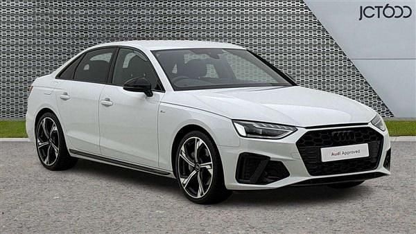 White Used 2024 Audi A4 Black Edition Sedan | £27,399 (Good price) - Image 1/4