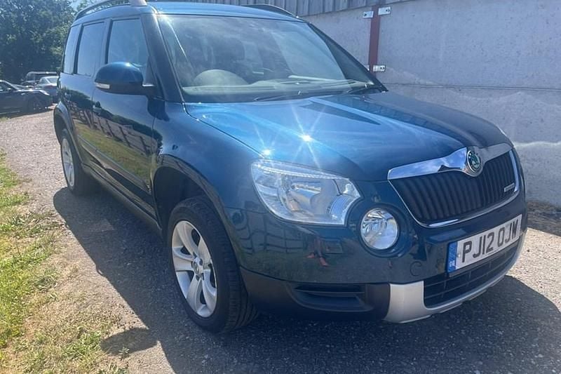 Blue Used 2012 Skoda Yeti GreenLine SUV | £2,500 (Good price) - Image 1/1